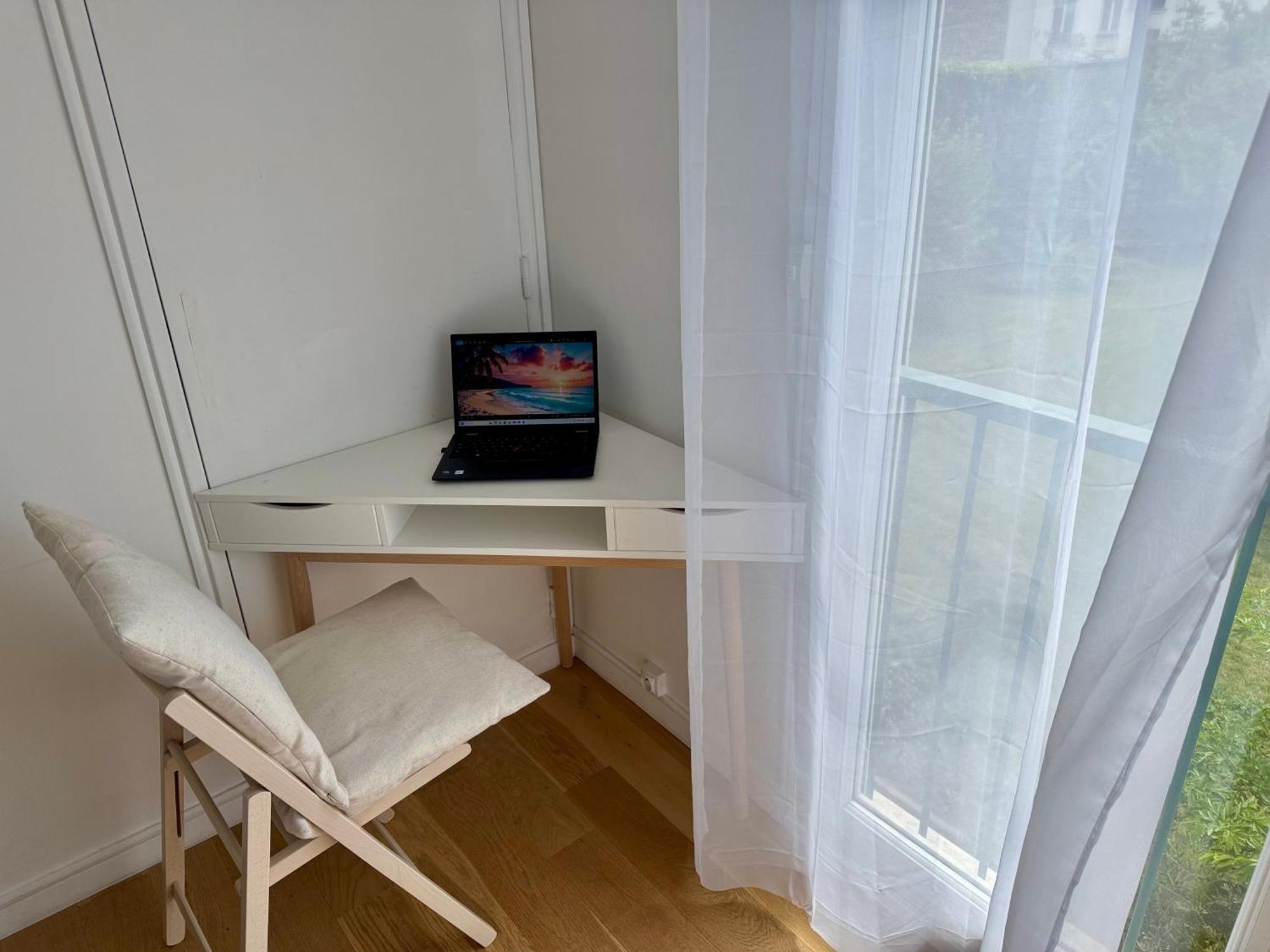 Superbe Appartement Avec Belle Vue Jardin Paris Exterior foto